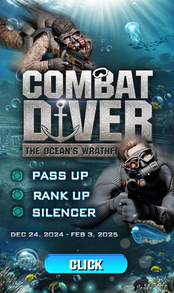 Battle pass : Combat Diver 24 dec - 3 Feb