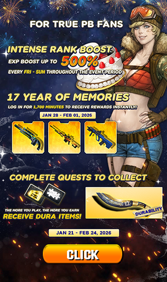 17th Anniv. All User 21 Jan - 24 Feb