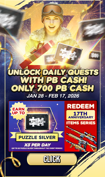 Cash Daily Quest 28 Jan - 17 Feb