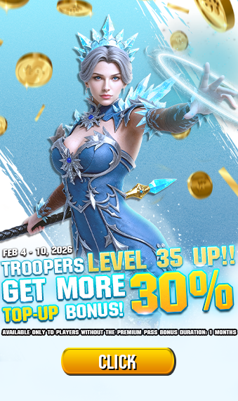 Free Battle Pass Lv.35 Top Up 4 - 10 Feb